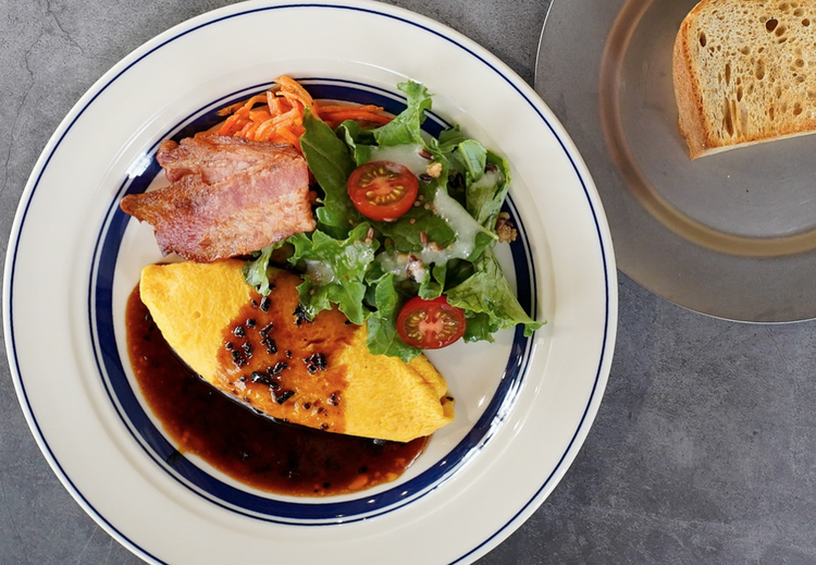 モーニングを楽しむ