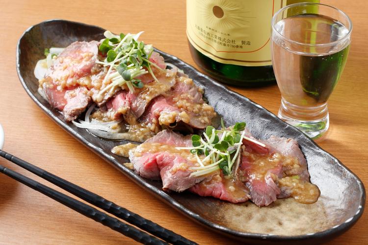 人気の【自家製ローストビーフ】