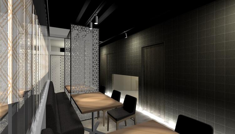 高級感のある店内です。