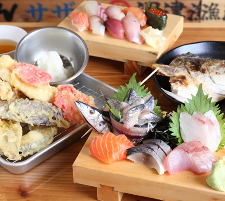 魚介は全国から直接仕入れ※既存店画像