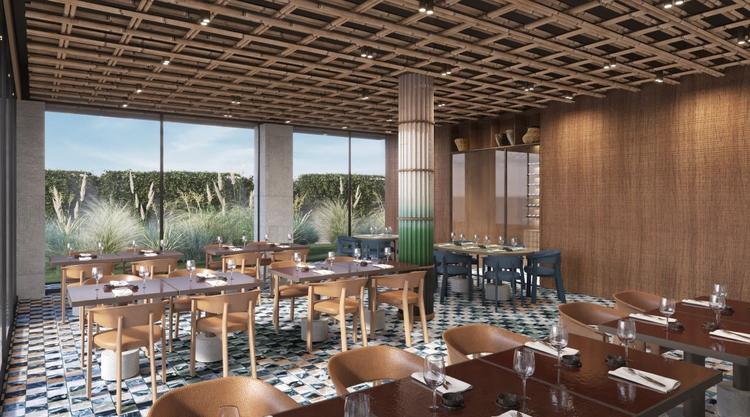 葉山の恵みを活かしたメインダイニング