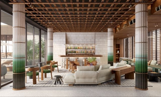 宿泊者専用ラウンジ