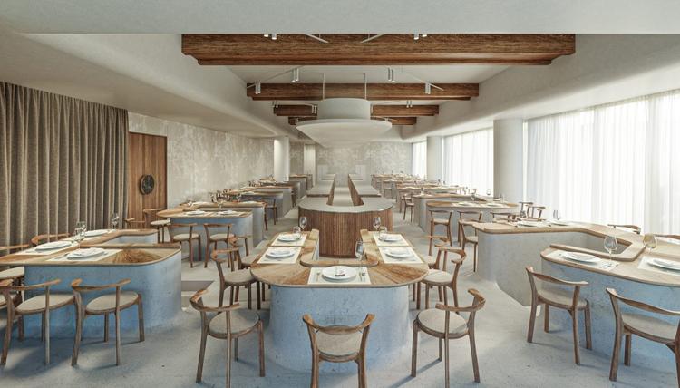 婚礼業界初のカウンター形式のテーブル