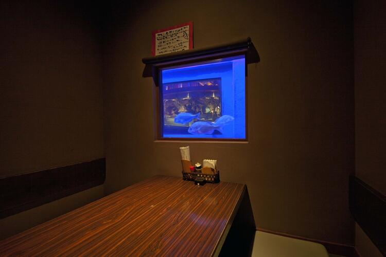 水槽のある個室を完備★