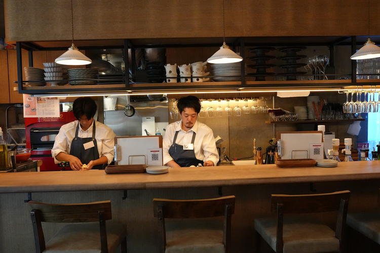 お客さまとの距離も楽しんでもらえます