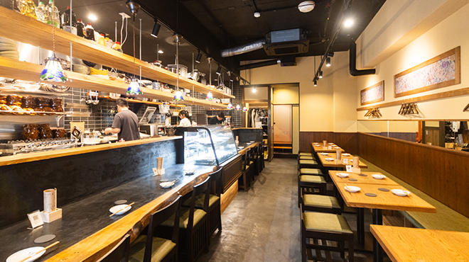 店内は居心地のよい雰囲気