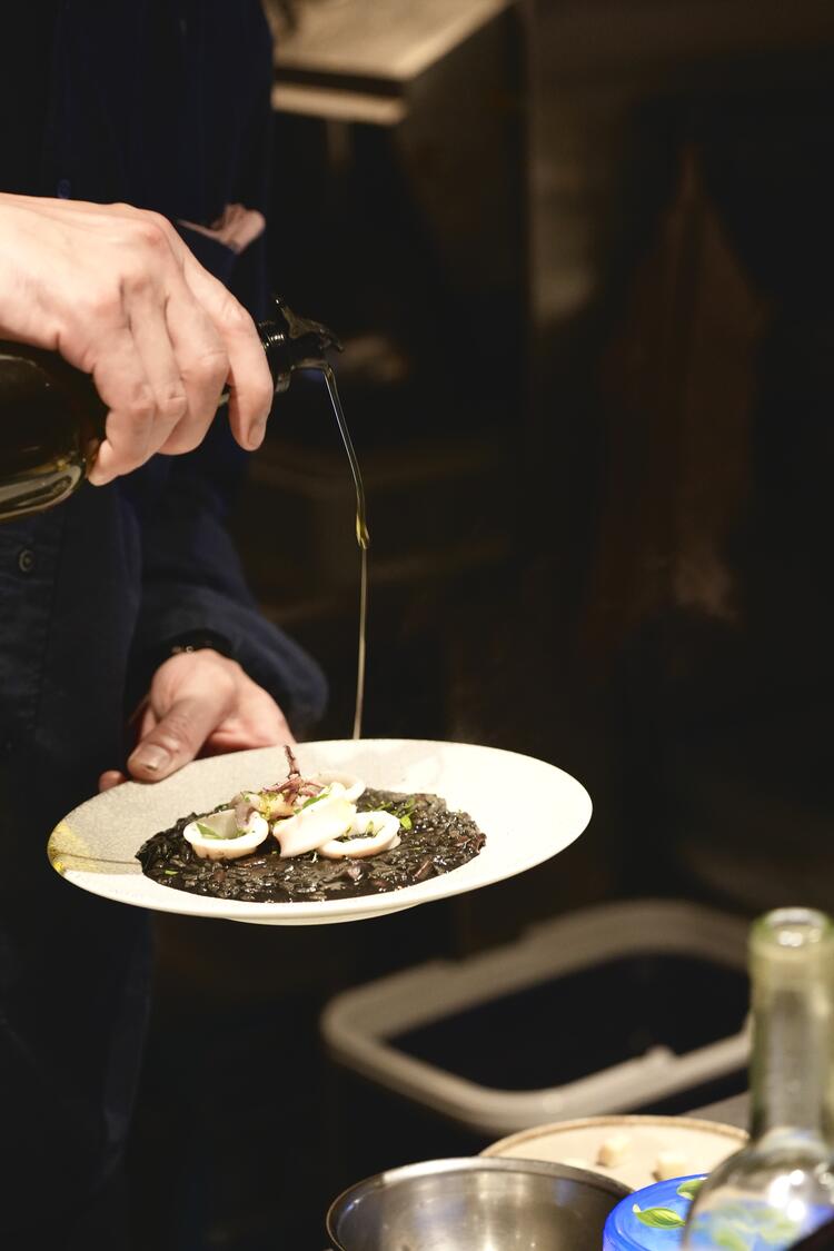 清澄白河のリゾットがメインのイタリアン