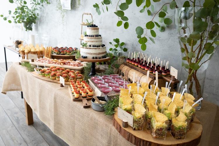 ケータリングも大人気