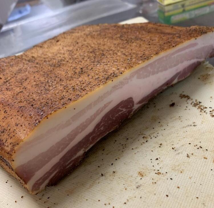 ベーコンだってお店の自家製♪