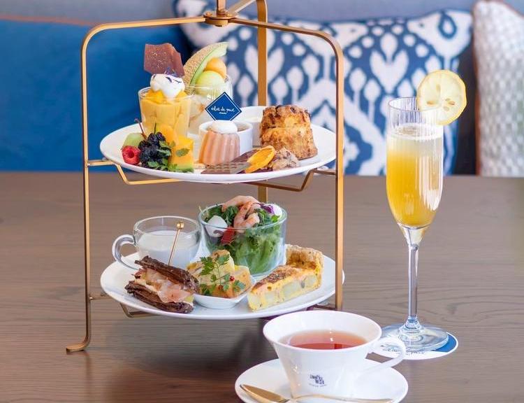 季節のアフタヌーンティーも大人気