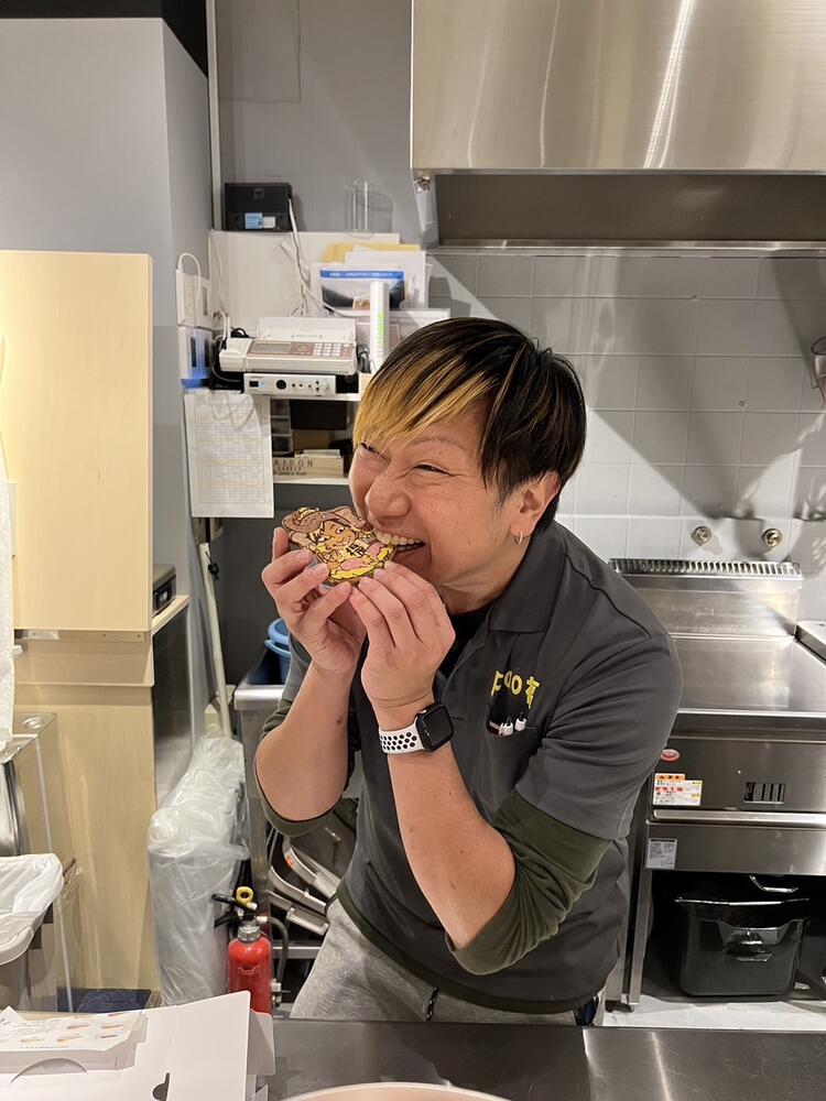 営業が終われば基本お茶目なオーナー！