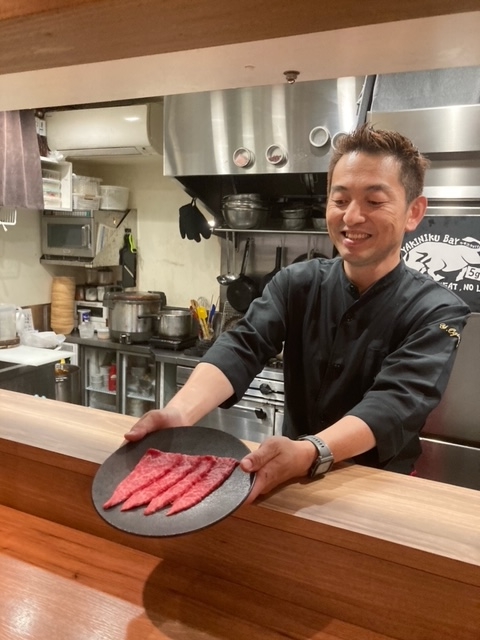 お客様と触れ合えるカウンターキッチン♪