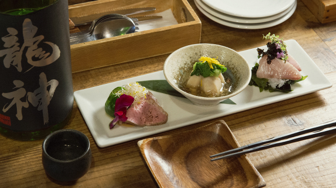 くずし割烹がコンセプトのお店です！