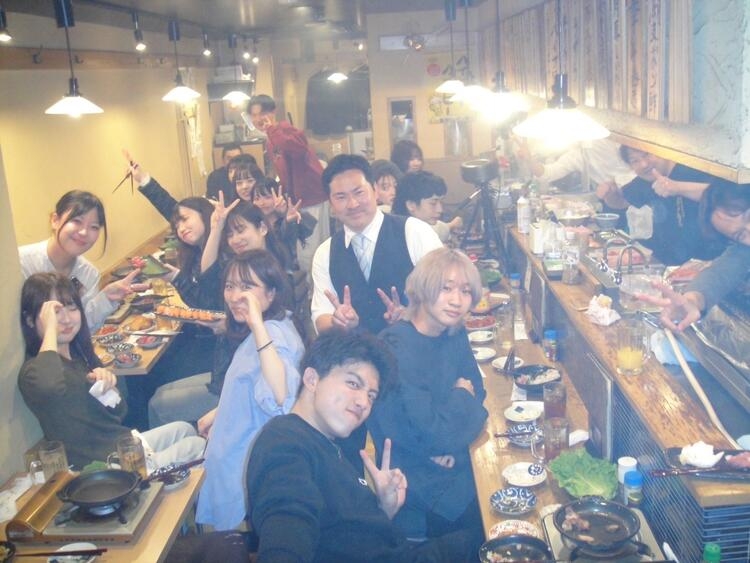 スタッフ同士の食事会もあります！