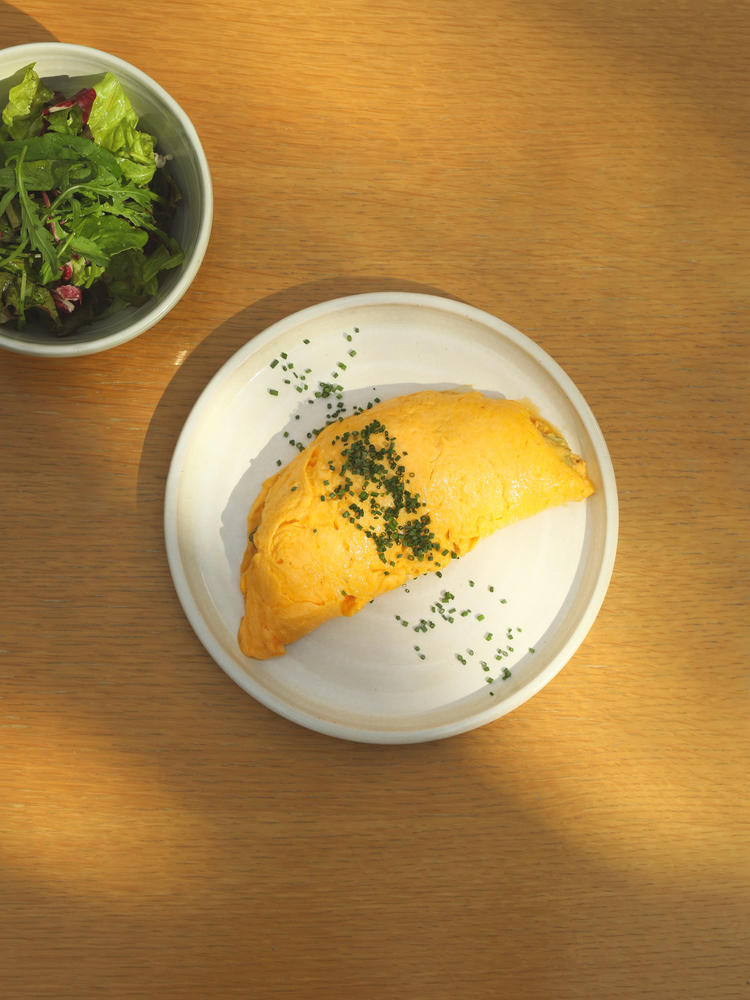 シンプルなオムレツ