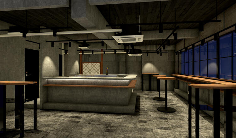 新業態のオシャレなビストロ★店内イメージ