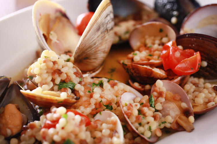 名物「フレーグラ」のつぶつぶ食感に感激!