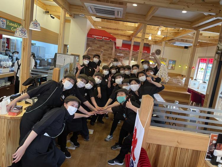 新オープン前に気合を入れてます！