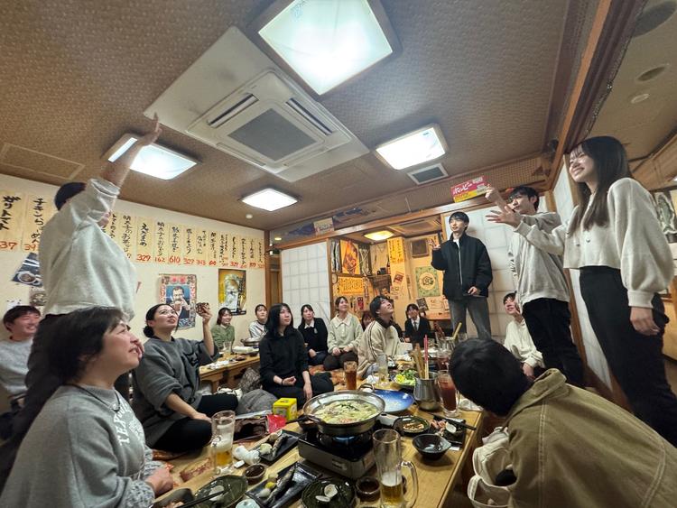 スタッフの褒賞会を兼ねた懇親会