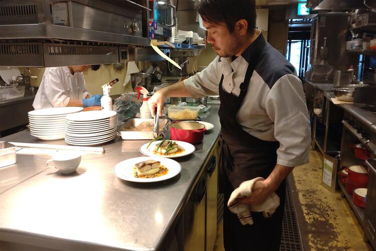 料理人の個性が光る料理