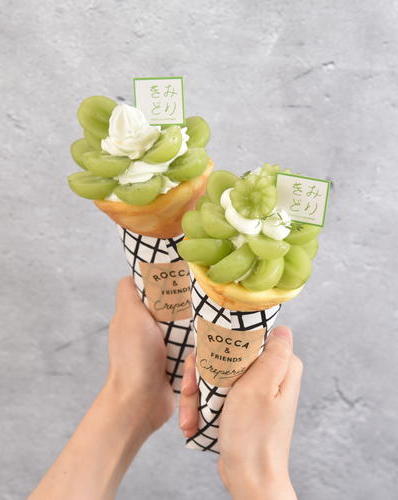 可愛いクレープも作れます！