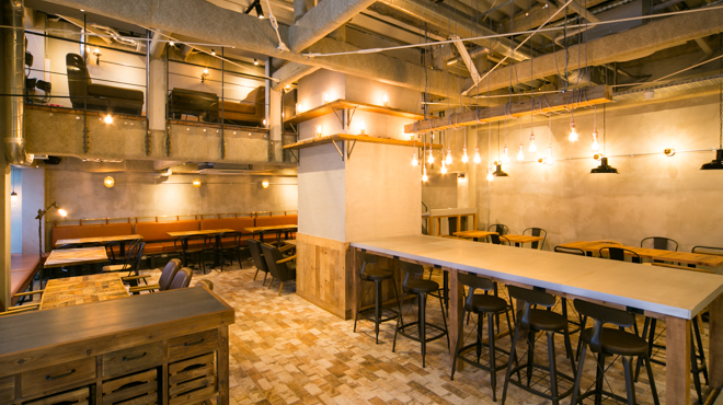 スタイリッシュでオシャレな店内！