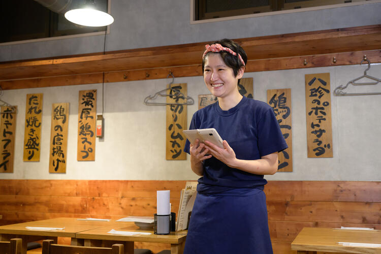 自分なりのお店づくりをしてください◎