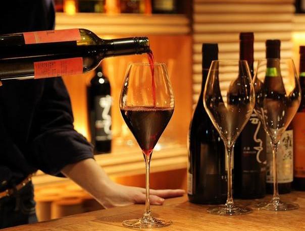 ワインも豊富