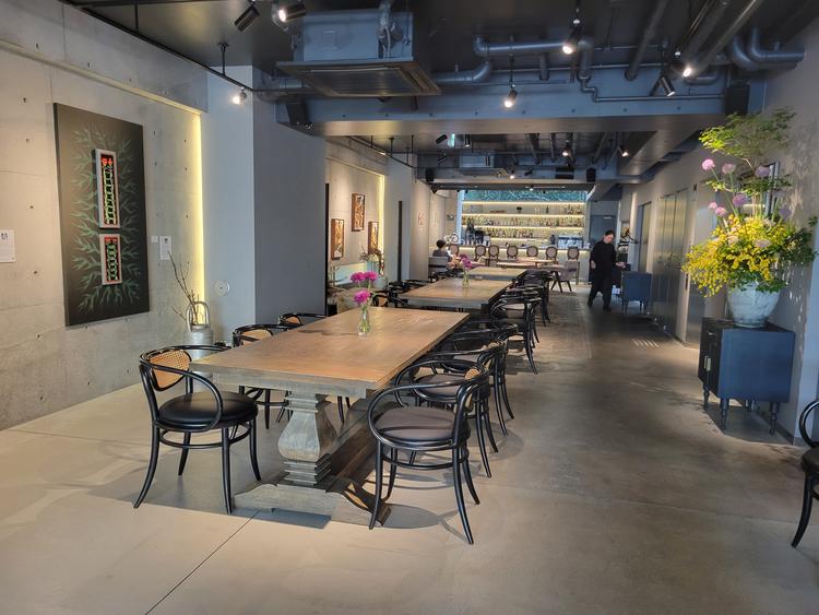 35名着席可能なギャラリー兼レストラン◎