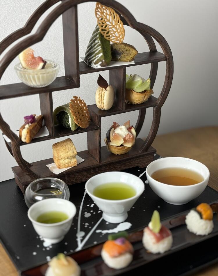 日本茶のアフタヌーンティーは話題性も◎