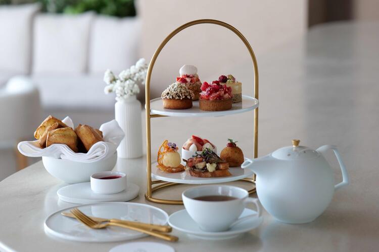 人気のアフタヌーンティーも♪