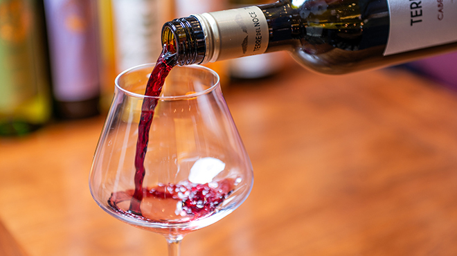 ワインも豊富に取り揃えています！