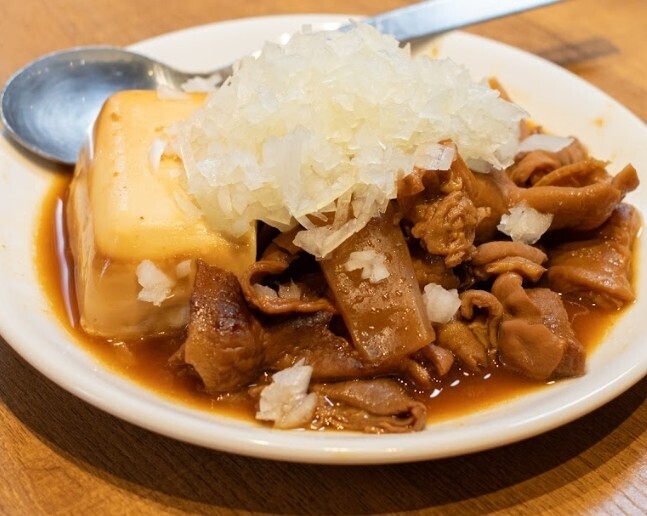 “もつ煮”も自慢♪