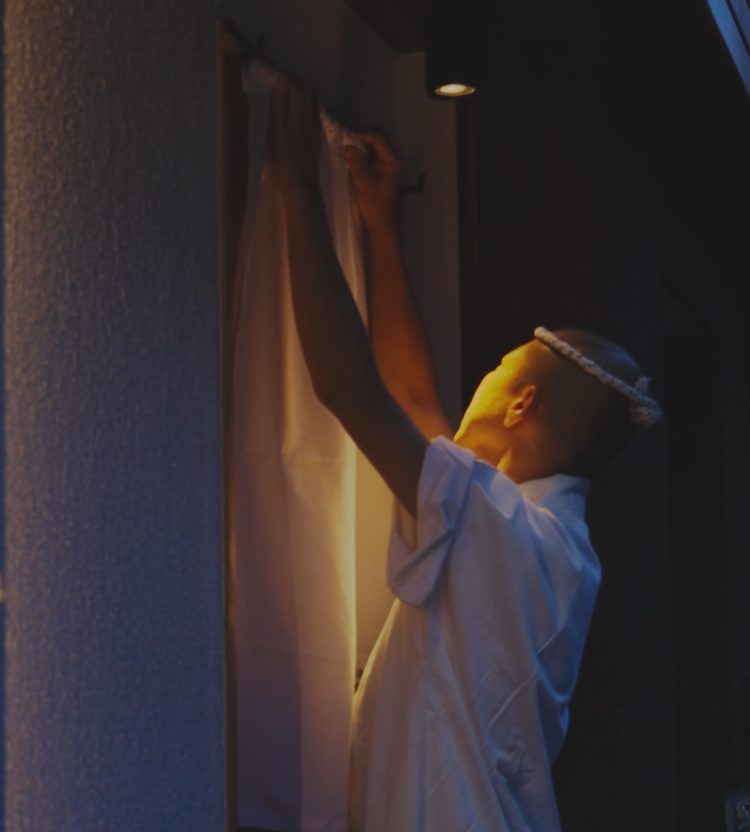 凛とした佇まいの外観