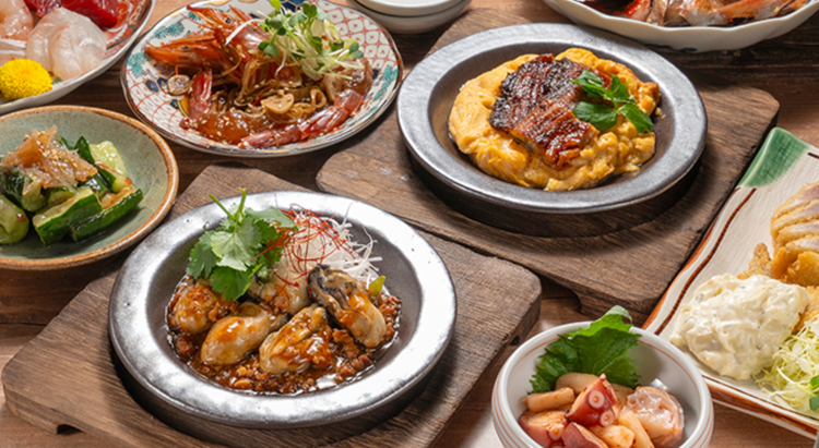 ジャンルレスなお料理をご提供！