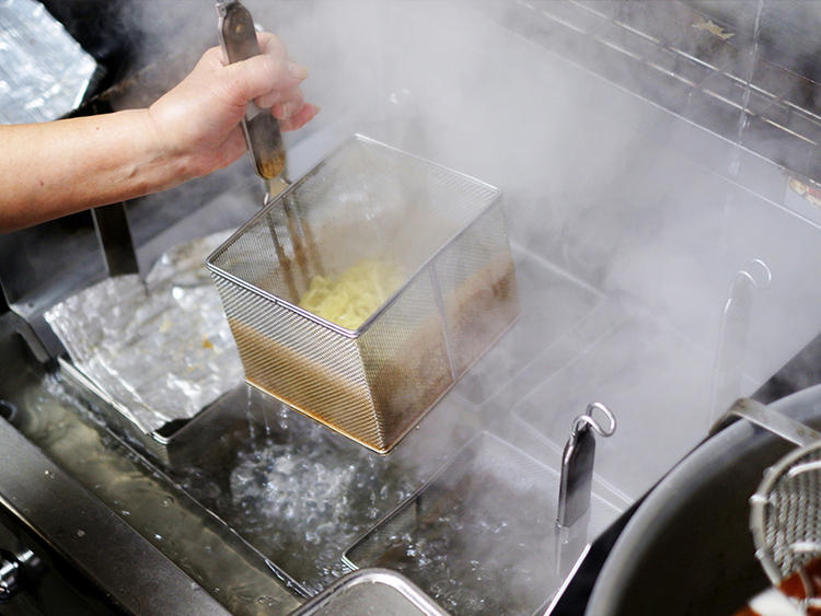麺のゆで加減は大事なポイント！