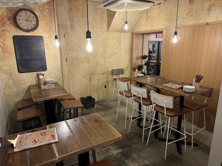 オシャレな店内