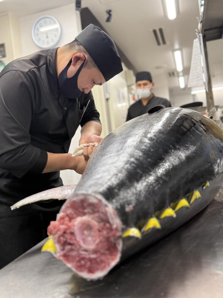 回転寿司だからこそたくさん握れます◎