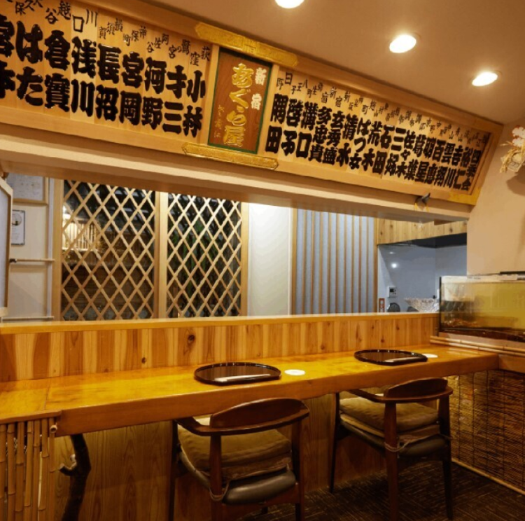 お客様の生の声が聴けるカウンター席