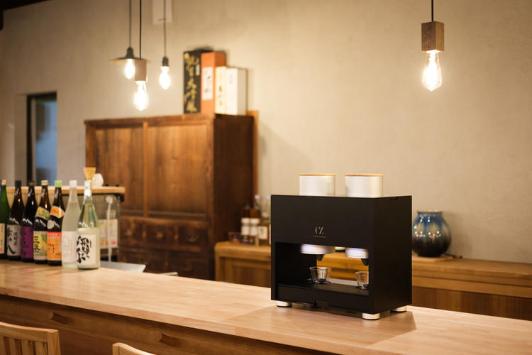 高山で唯一の抹茶エスプレッソマシーン