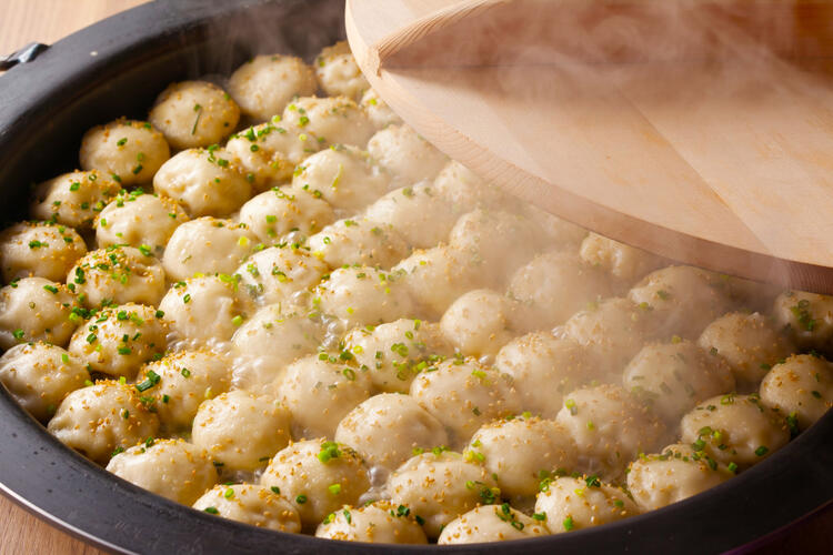 焼小籠包も人気メニューの一つです！