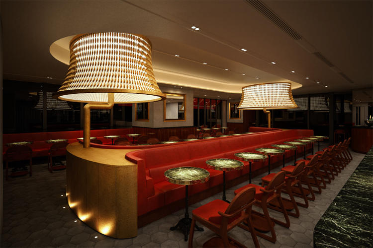 本場パリのカフェを彷彿とさせる内装！