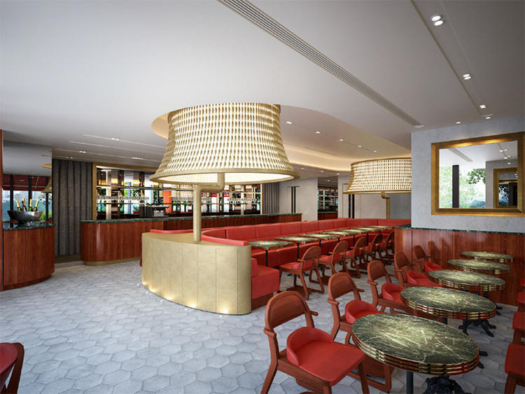 席数は約70席を予定！バーエリアもあり！