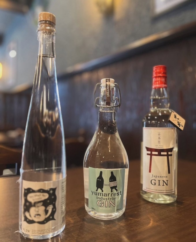 クラフトジンも取り揃えています！