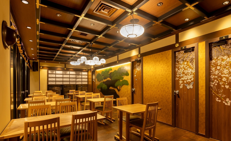 “和”がテーマの商業ビル内◎