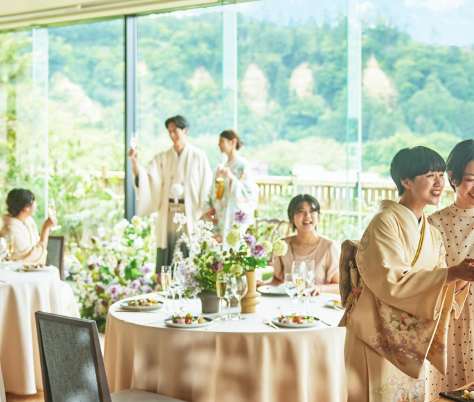 自然と調和する空間