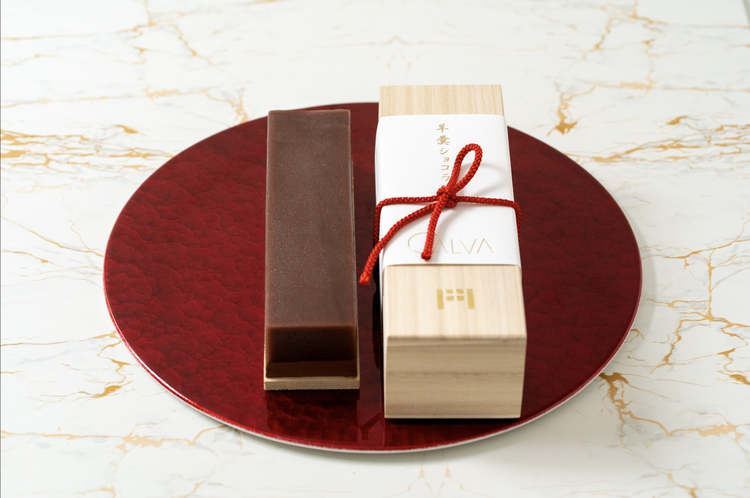 和と洋を組み合わせた「羊羹ショコラ」