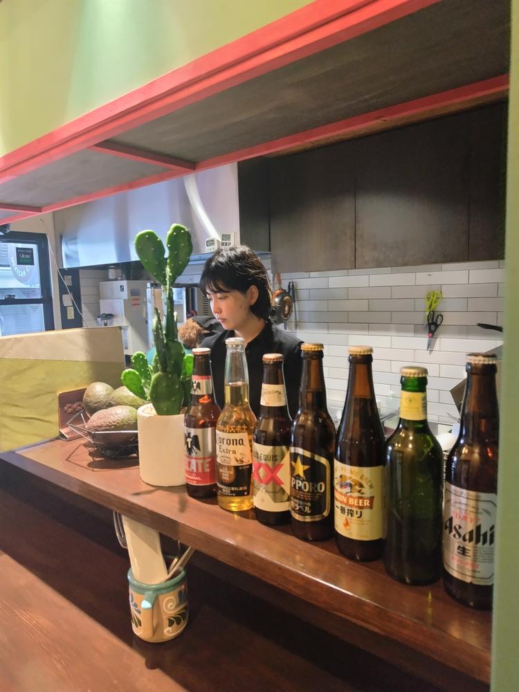 メキシコビールもあります！