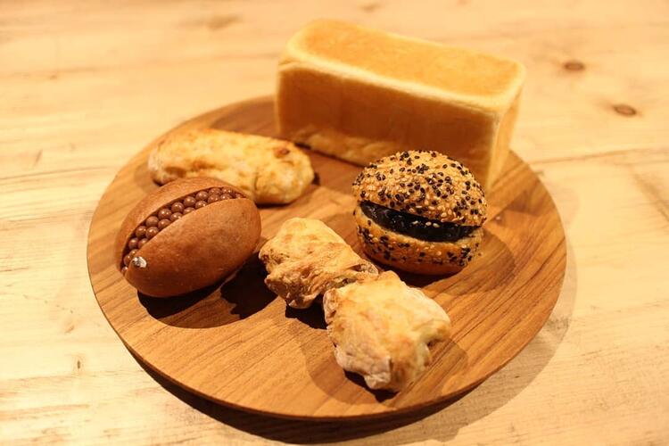 国産小麦を使用したパンが勢ぞろい！