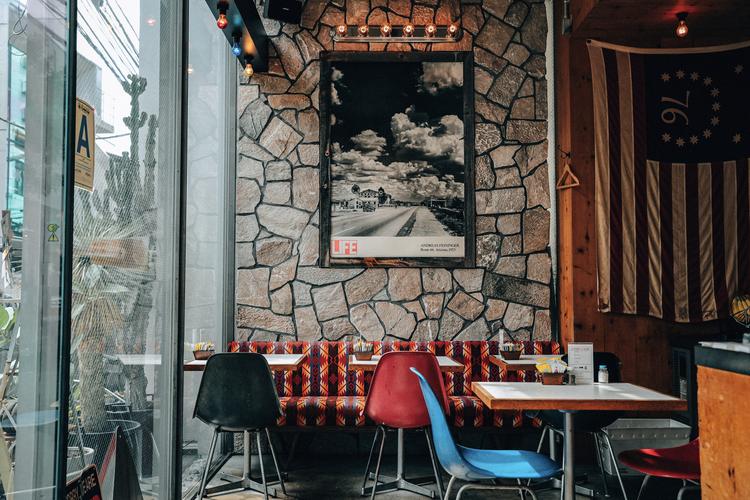 細部まで拘った本格アメリカンダイナー